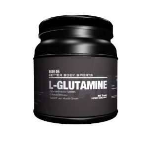  Better Body Sports L Glutamine Dietary Supplement, 400 