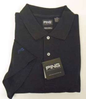 Ping Golf Black Dry Fiber Dynamics Shirt Mens 3XL New  