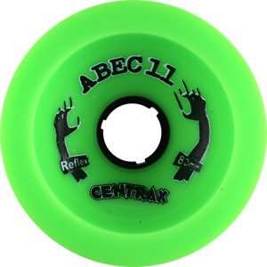 Abec 11 Centrax 83mm 80a Lime (Set of 4)  Sports 