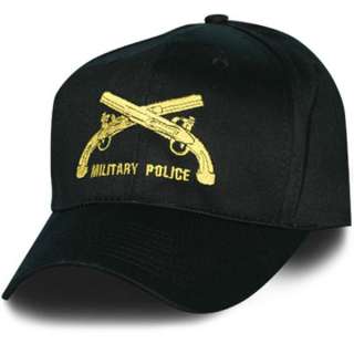 MILITARY POLICE ARMY CROSSED PISTOLS HAT CAP  