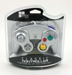   controller   exactly like the original Works on the GameCube and Wii