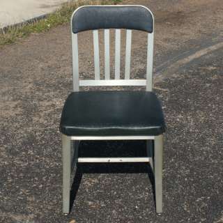 Vintage Emeco Aluminum Dining Side Chair  