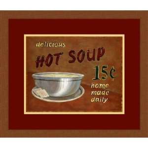  Hot Soup by Beth Franks   Framed Artwork