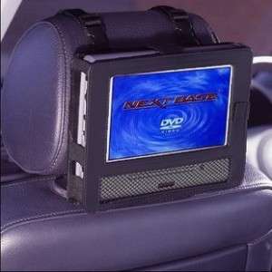 Car headrest mount for 7 normal portable DVD player  