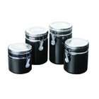 Anchor Hocking Anchor Home Collection 4 Piece Ceramic Canister Set 