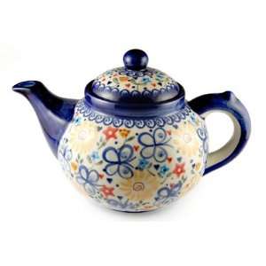 Polish Pottery Butterfly Teapot