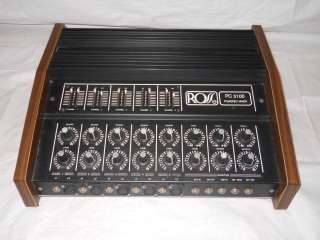 VINTAGE 1980S ROSS PC 5100 POWERED MIXER  
