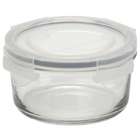   Cup Glass Lock Round Food Storage Container 3007   Pack of 6
