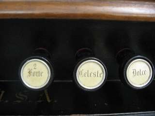 Very Nice Ornate Hamilton Pump Organ  