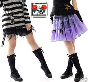 Japan Gothic Cyber Punk Street Rock Avril Emo Boots 37  