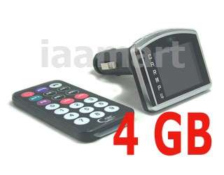 4GB 1.8 Car  Mp4 Player FM Transmitter SD USB 4G GB  