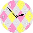   Argyle White Art 11.4 Wall Clock   Ideal Gift for all Occassions