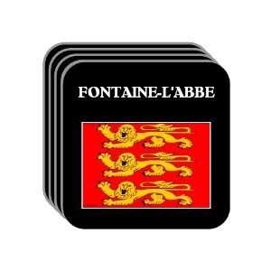   (Upper Normandy)   FONTAINE LABBE Set of 4 Mini Mousepad Coasters