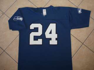 SEATTLE SEAHAWKS SHAWN SPRINGS 24 JERSEY Adult Large L  