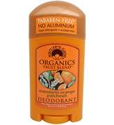Natures Gate Mandarin Orange Patchouli Deodorant Stick   1.7 oz  