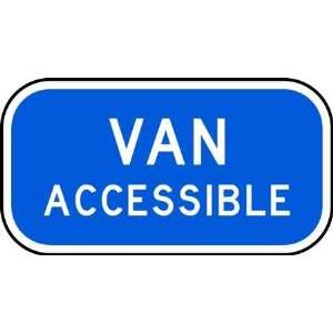    ZING 2347 Van Accessible,HIP,White/Blue,Rec ,12x6