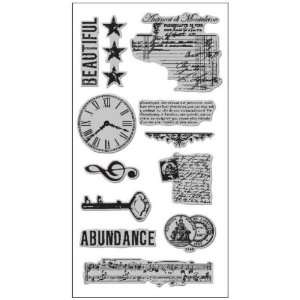   Abundance Rubber Cling Stamp (Hampton Arts) Arts, Crafts & Sewing
