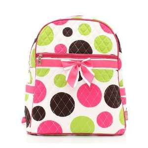  Quilted Polka Dot Backpack Hp 