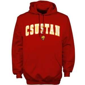 NCAA Cal State Stanislaus Warriors Red Player Pro Arch Hoody 