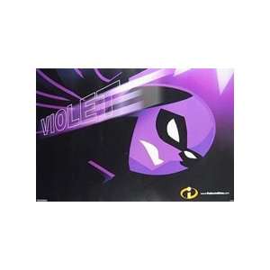 THE INCREDIBLES (ADVANCE D   VIOLET)   COMPLETE SET OF 6 Movie Poster 