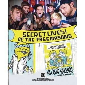 Secret Lives Of The Freemasons   Posters   Limited Concert Promo 