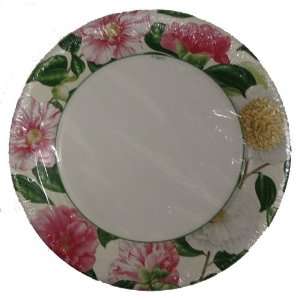   Paper Plates  Camellias Ivory Dinner Plates