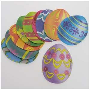  Mini Easter Egg Cutouts Toys & Games