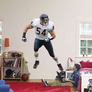  Brian Urlacher   Monster of the Midway   FatHead Life Size 