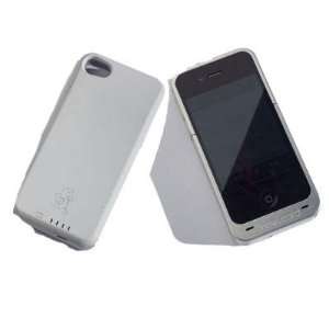   Tek   Iphone 4/4s Battery Case   Retail Packaging   White Cell Phones
