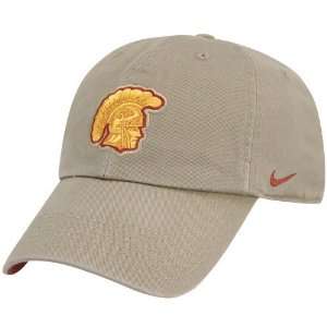 Nike USC Trojans Khaki Mascot Campus Hat  Sports 