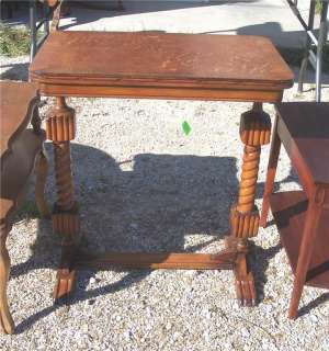 English Oak Entry Table, Hall Table or Sofa Table  