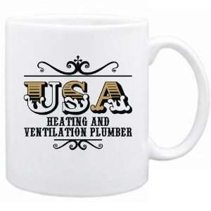  New  Usa Heating And Ventilation Plumber   Old Style 