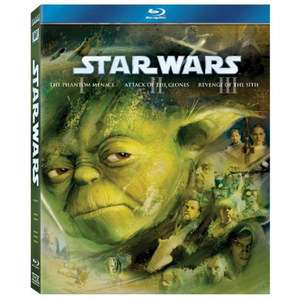 NEW Star Wars Prequel Trilogy (Blu ray)  