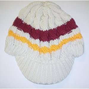 Washington Redskins Knit Visor Hat By Reebok   Women  