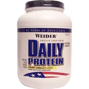  Weider Daily Protein 2.5 pound Bottle Vanilla, Bottle 
