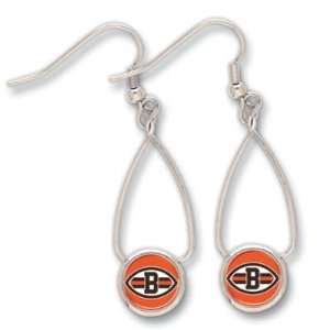  Cleveland Browns Official Logo French Loop Earrings 