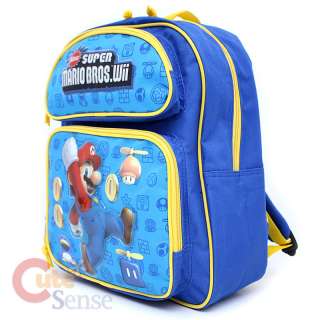 Super Mario Will Coin School Backpack Bag 2