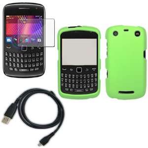  iFase Brand Blackberry 9360/9370/Apollo Combo Rubber Neon 