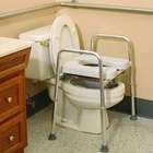   Medical Guardian aluminum toilet safety frame by Sunrise Medical   1