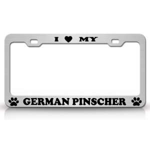  I LOVE MY GERMAN PINSCHER Dog Pet Animal High Quality 