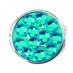  Danielle Steppin Out Bejeweled Compact Teal (Pack of 2) Beauty