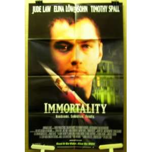  Movie Poster Immortality Jude Law Elina Lowenstein F73 