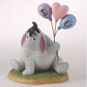 Disney Pooh & Friends Eeyore with Balloons Say It With Balloons 