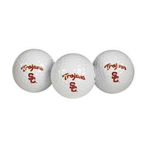  USC Trojans NCAA Golf Ball 3 Pack
