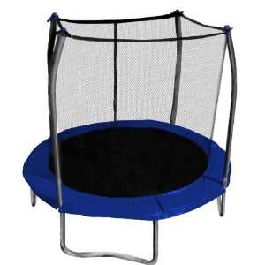 Skywalker Trampolines 8 Ft. Round Trampoline and Enclosoure with Blue 