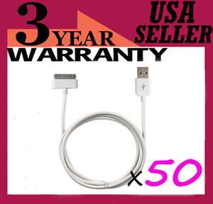 50 x USB Data Sync Charger Cable Cord for iPod Touch  