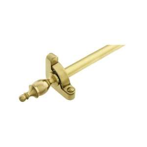  28 1/2 Heritage Crown Tip Stair Rod   1/2 Diameter Brass 