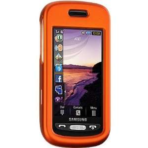  Orange Rubberized Phone Cover for Samsung Solstice SGH 