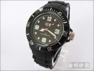   Silicone Unisex Rubber Sport ice watch fashion jelly watch WristWatch