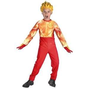  The Human Torch Standard Child Costume Size 4 6 Toys 
